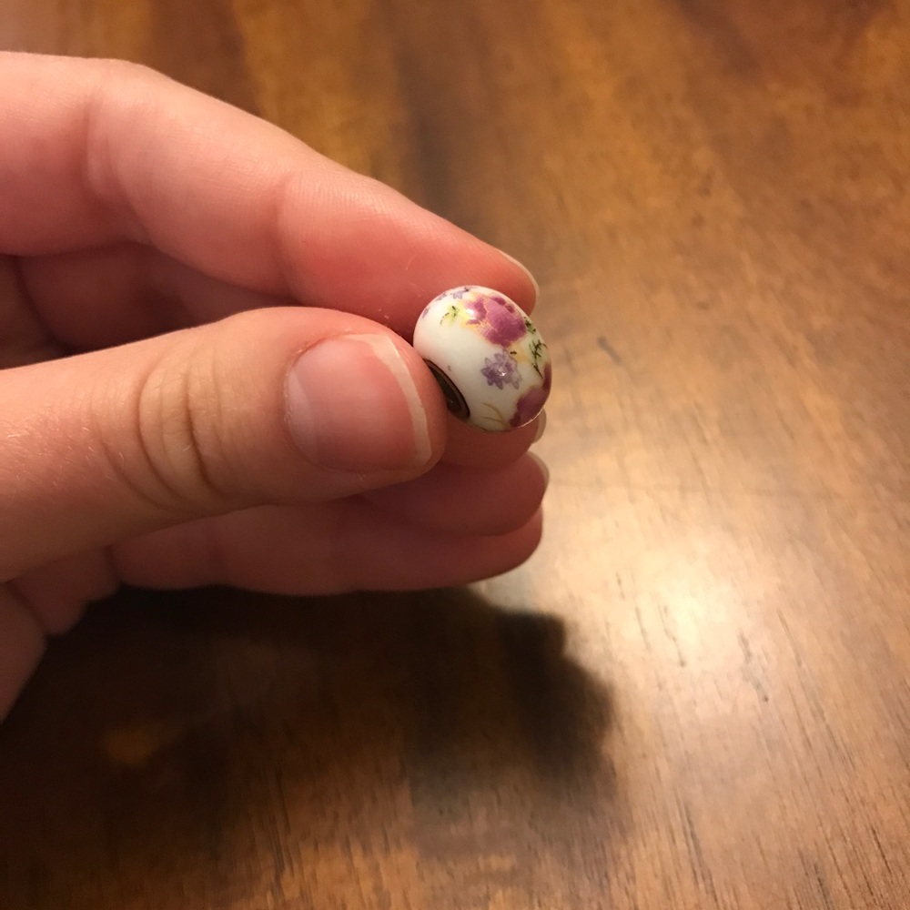 Floral Spacer Charm